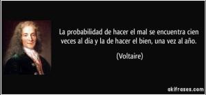 Voltaire probabilidad